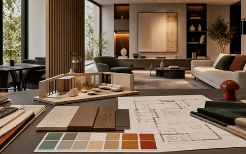 Interior Design training illustration